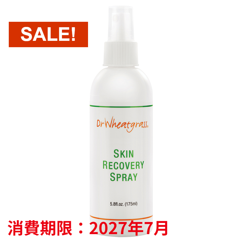 Dr Wheatgrass Skin Recovery Spray bottle, on sale